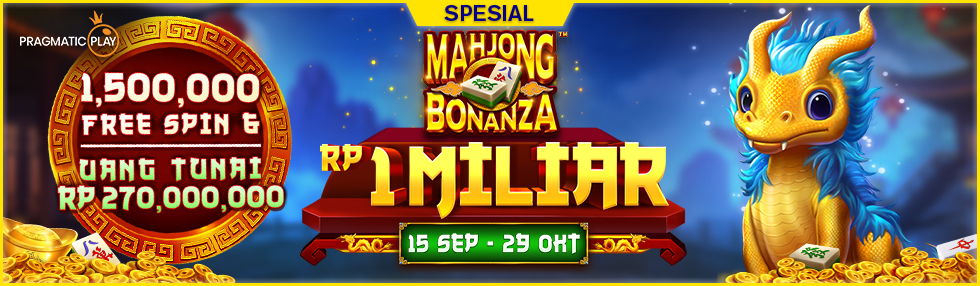 Mahjong Bonanza 1 Miliar Rewards